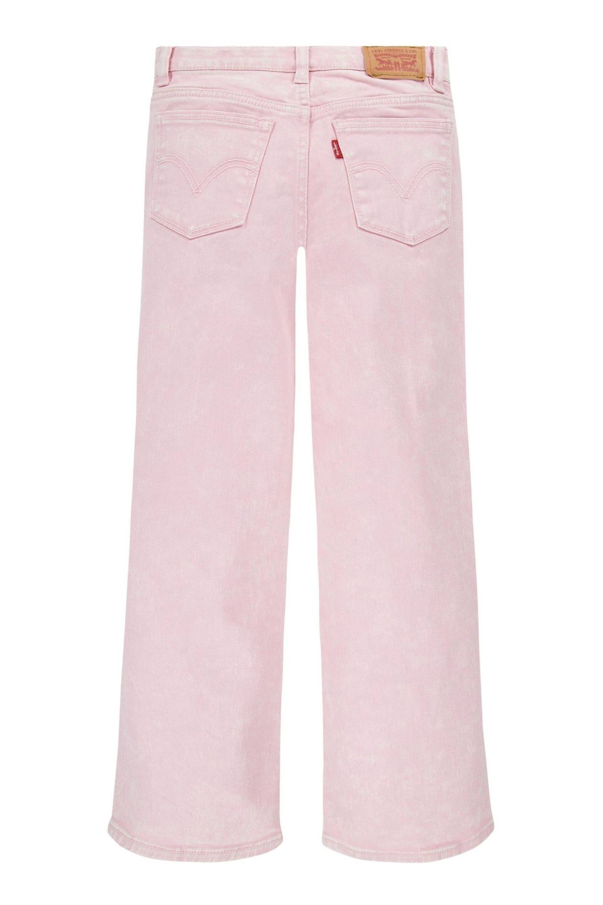 Levi's® Pink Wide Leg Denim Jeans - Image 2 of 5