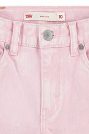 Levi's® Pink Wide Leg Denim Jeans - Image 3 of 5