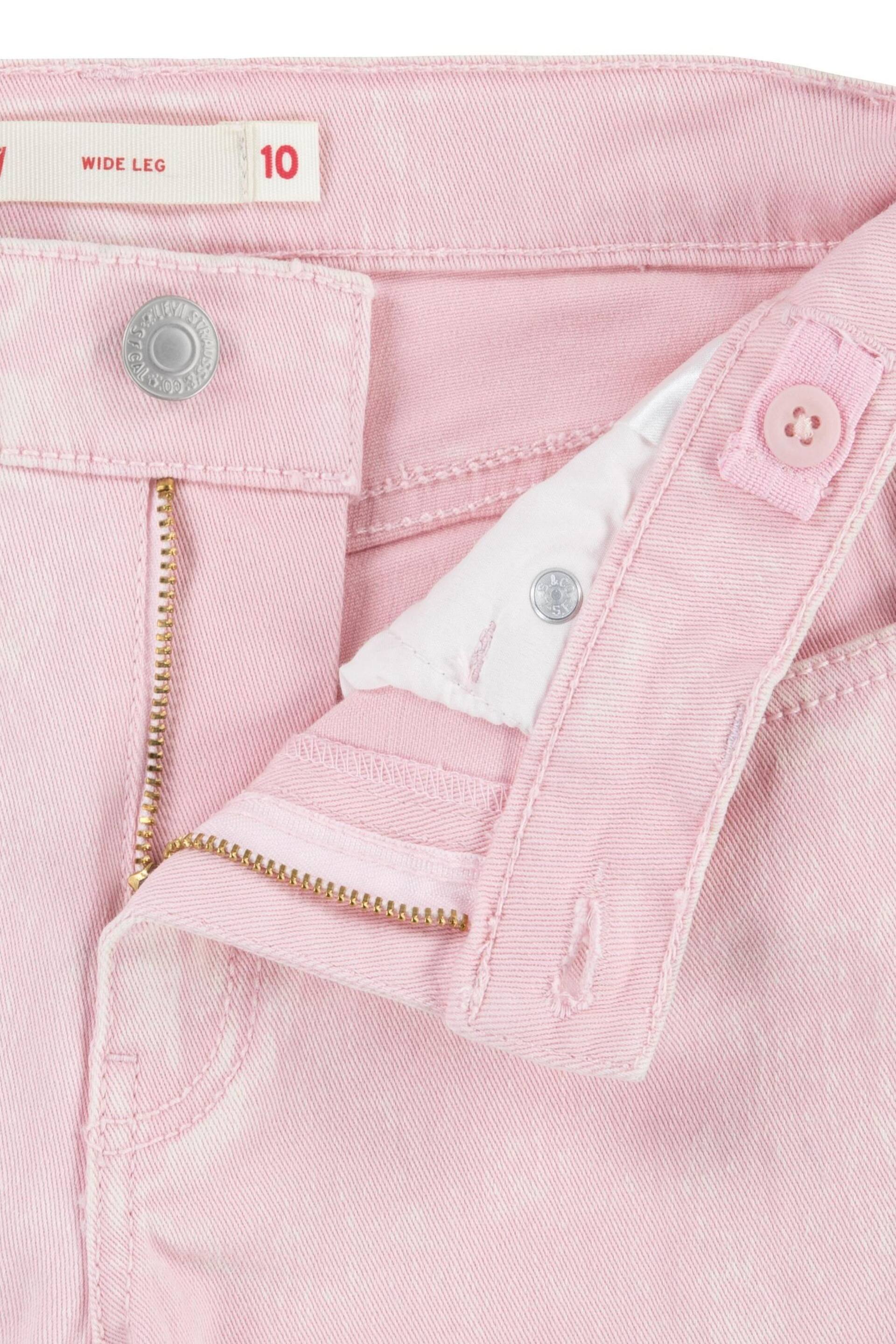 Levi's® Pink Wide Leg Denim Jeans - Image 4 of 5