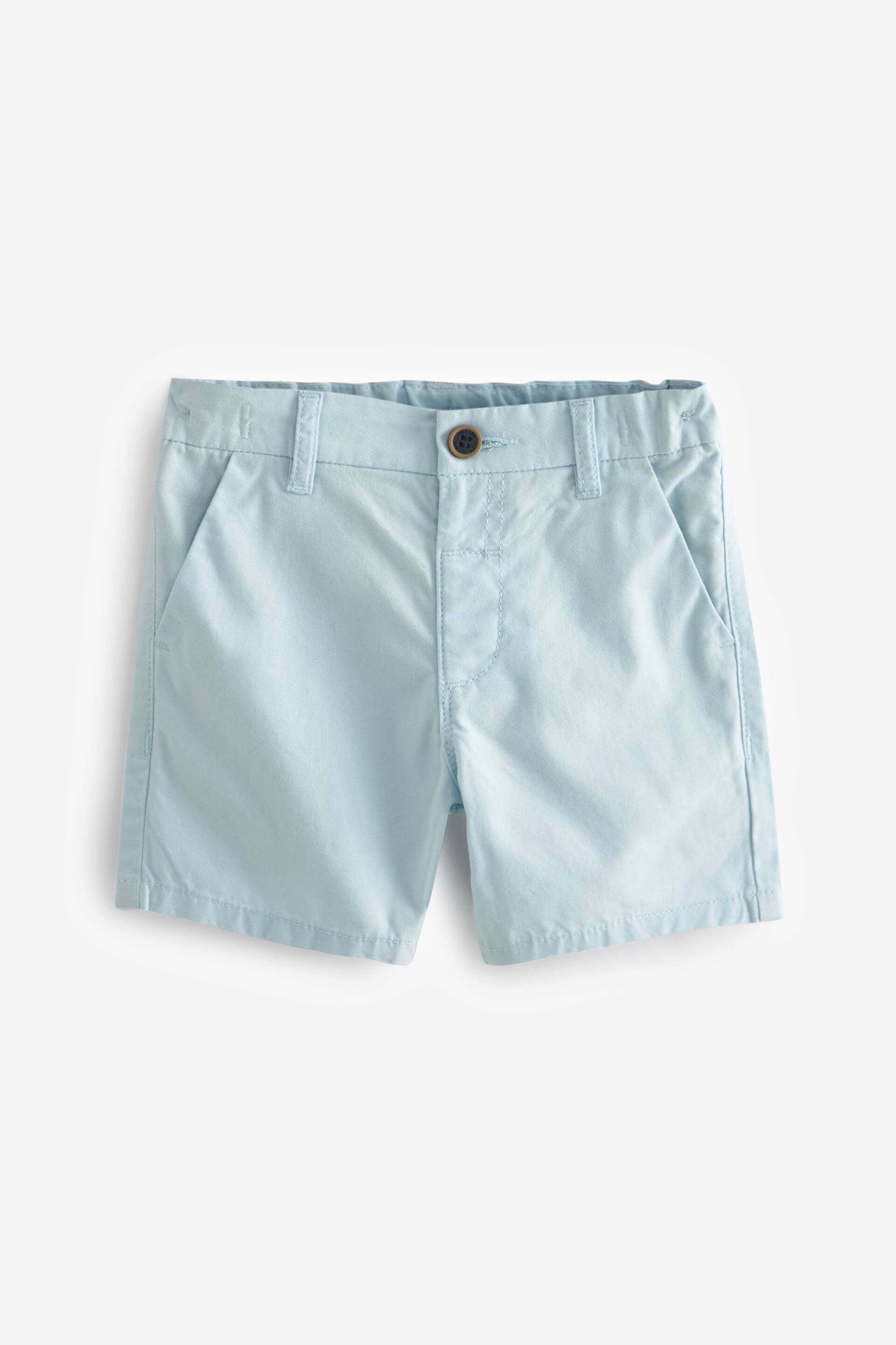 Pale Blue Chinos Shorts (3mths-7yrs) - Image 5 of 7