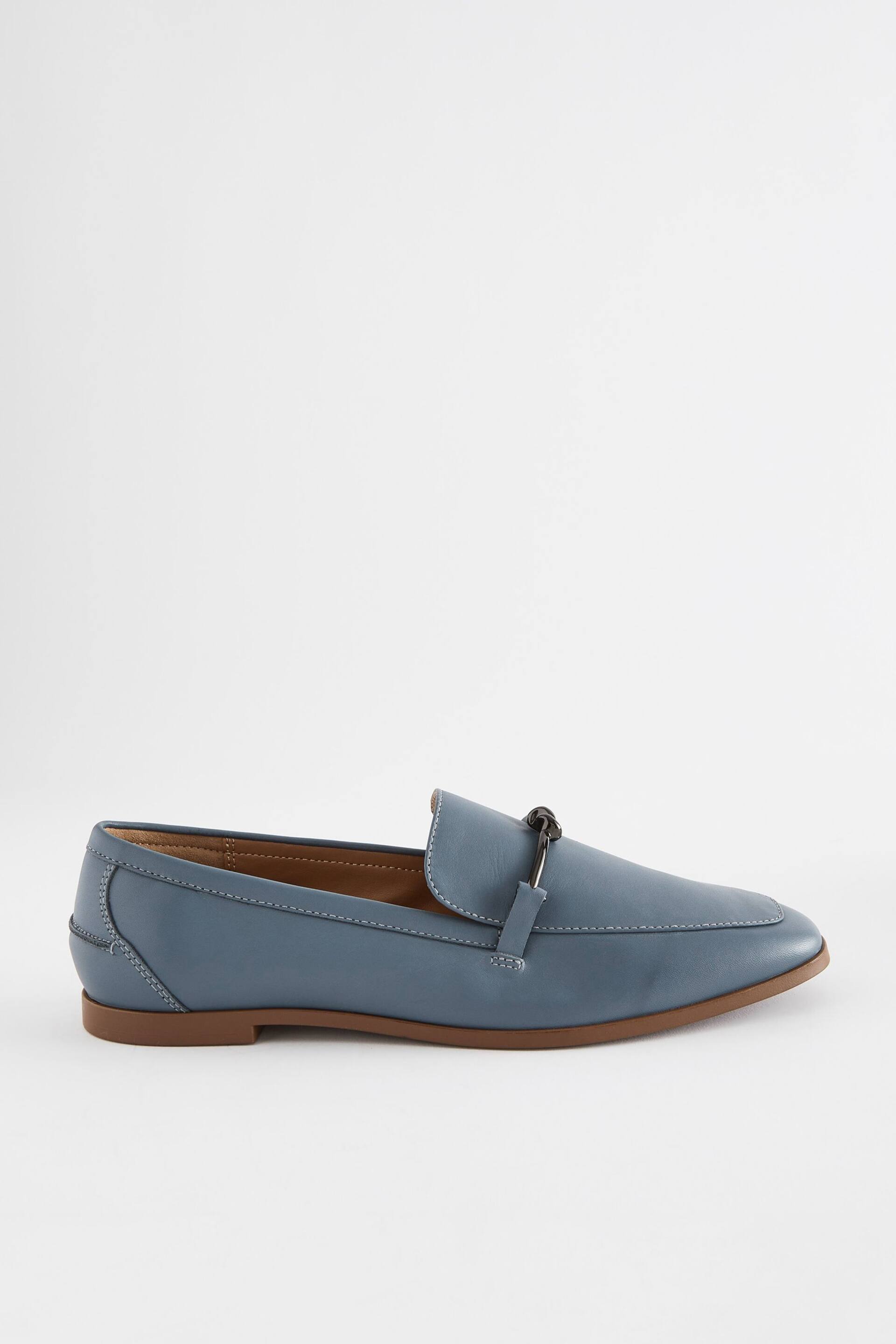Blue Forever Comfort® Leather Knot Hardware Loafers - Image 2 of 6