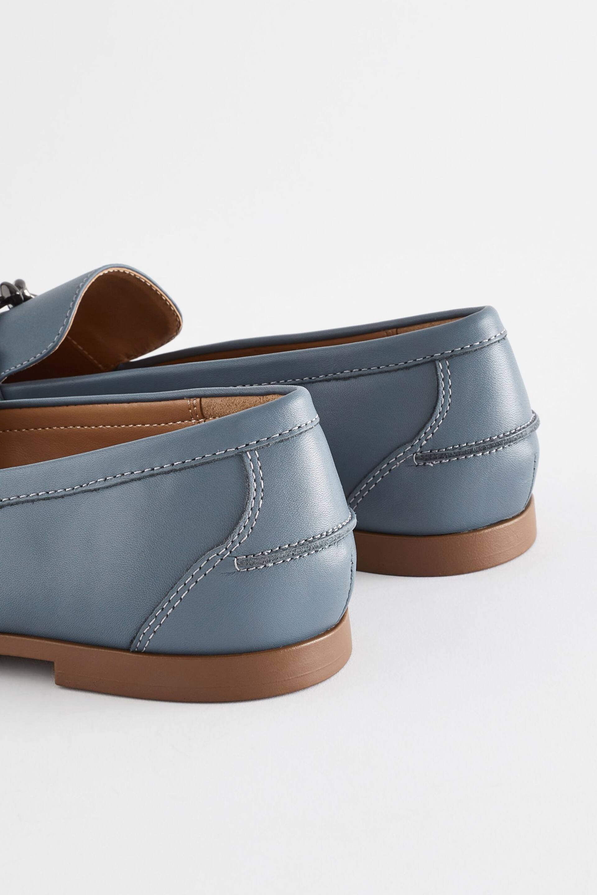 Blue Forever Comfort® Leather Knot Hardware Loafers - Image 3 of 6
