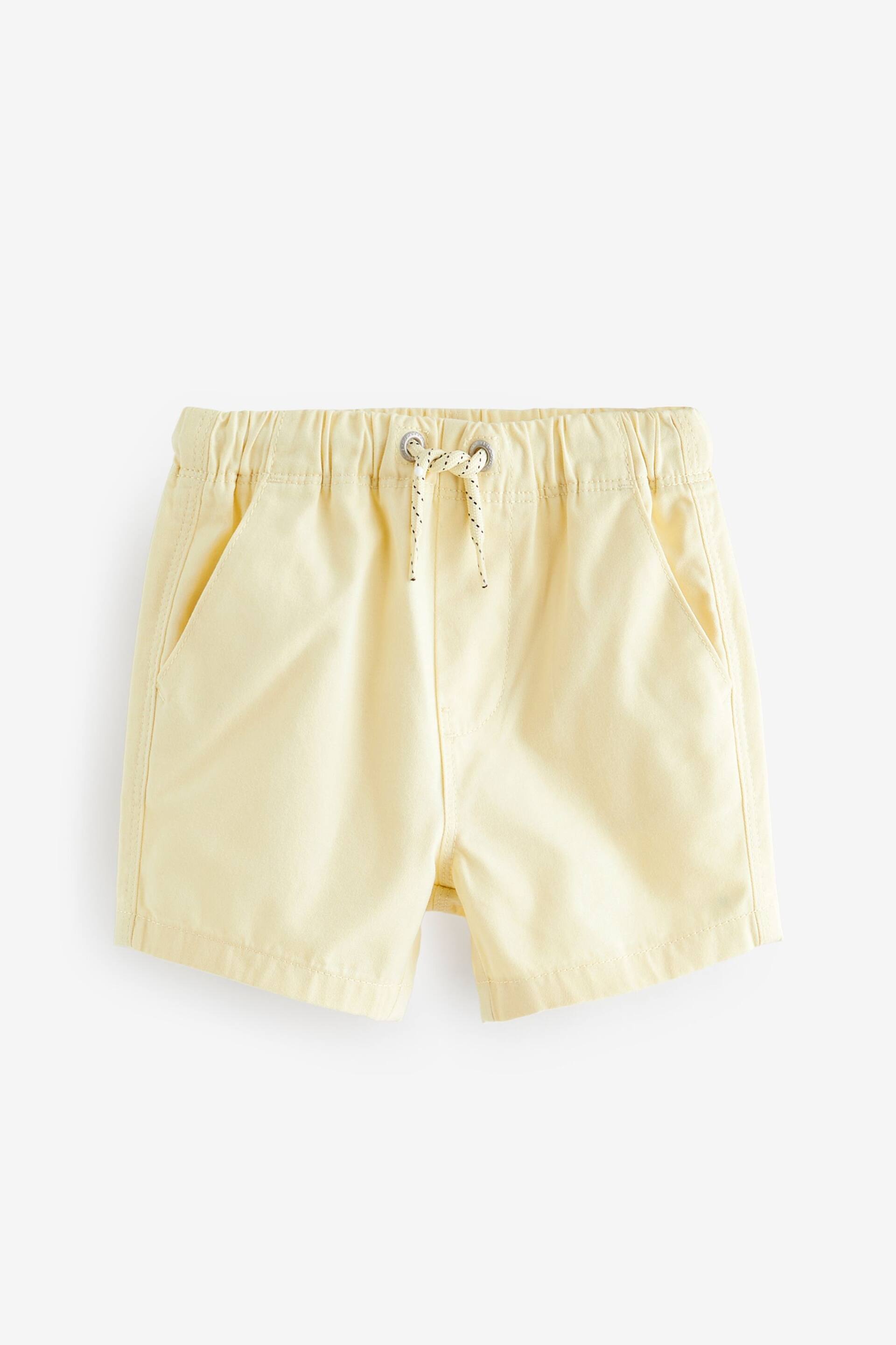 Pale Yellow Pull-On Shorts (3mths-7yrs) - Image 5 of 7