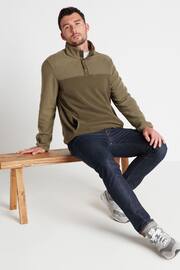 Tog 24 Green Farlow Press Stud Neck Fleece - Image 4 of 7