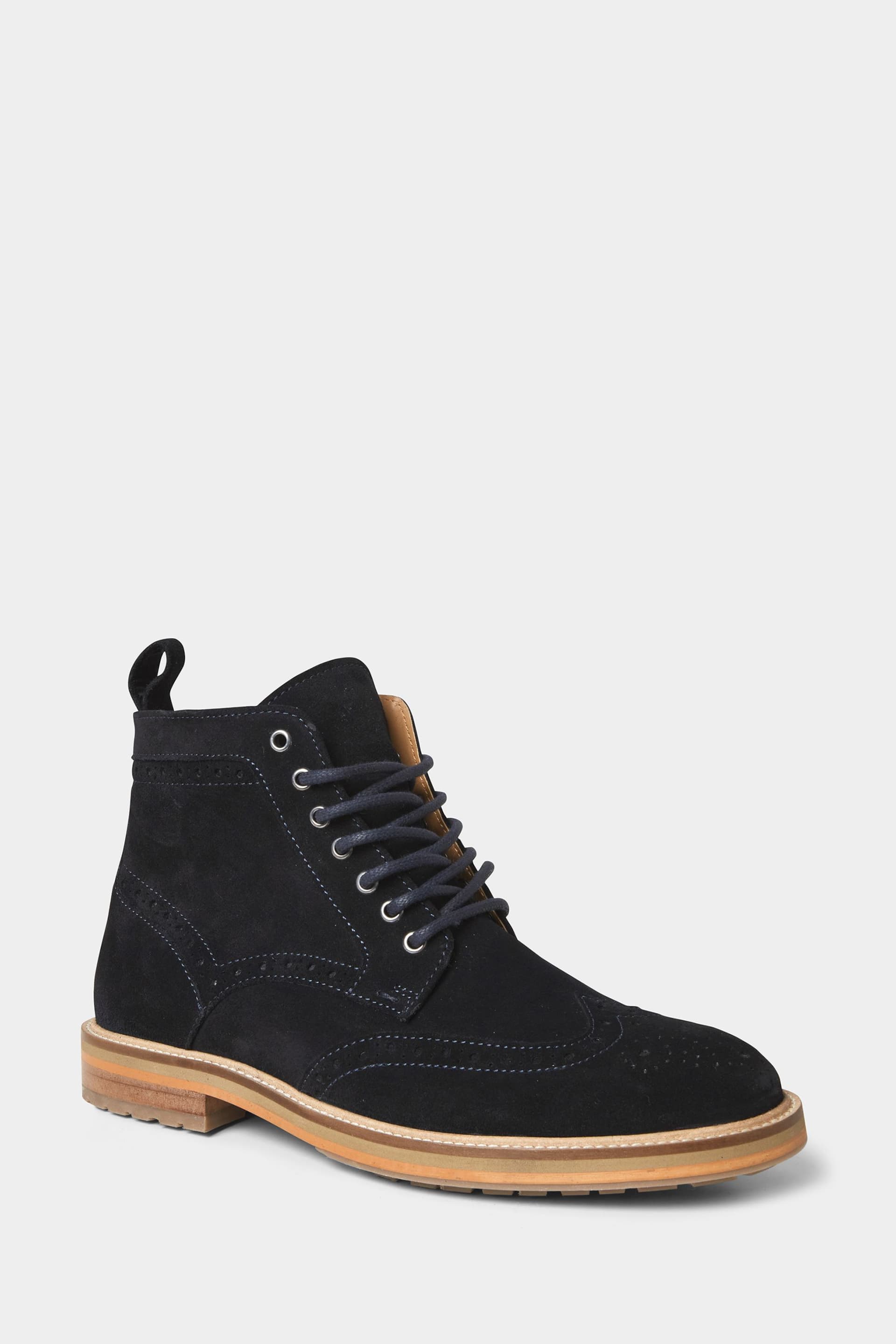 Joe Browns Blue Leith Walk Suede Boots - Image 2 of 5