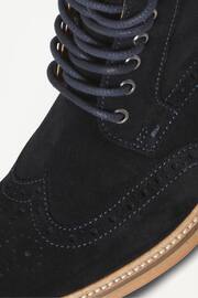 Joe Browns Blue Leith Walk Suede Boots - Image 5 of 5