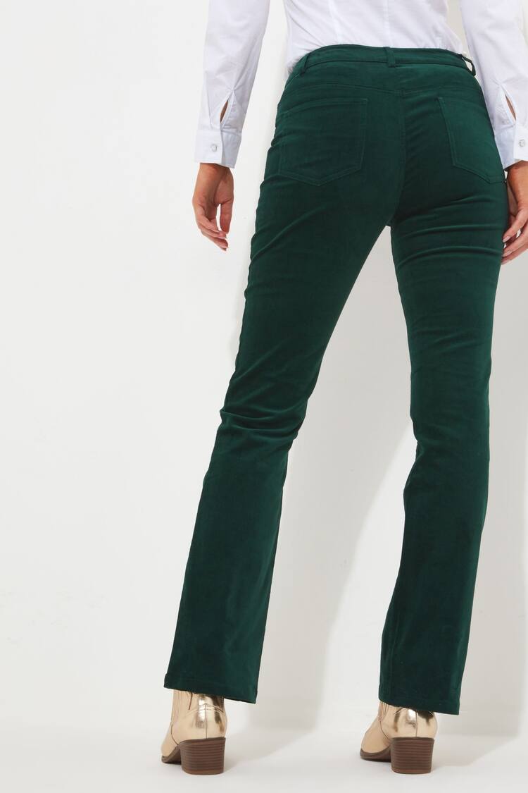 Joe Browns Green Must Have Moleskin Trousers - Image 2 of 5