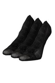 Pringle Black Lace No Show Liners Socks - Image 1 of 6