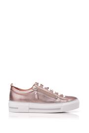 Moda in Pelle Filician Zip & Lace Chunky Slab Sole Trainers - Image 1 of 4