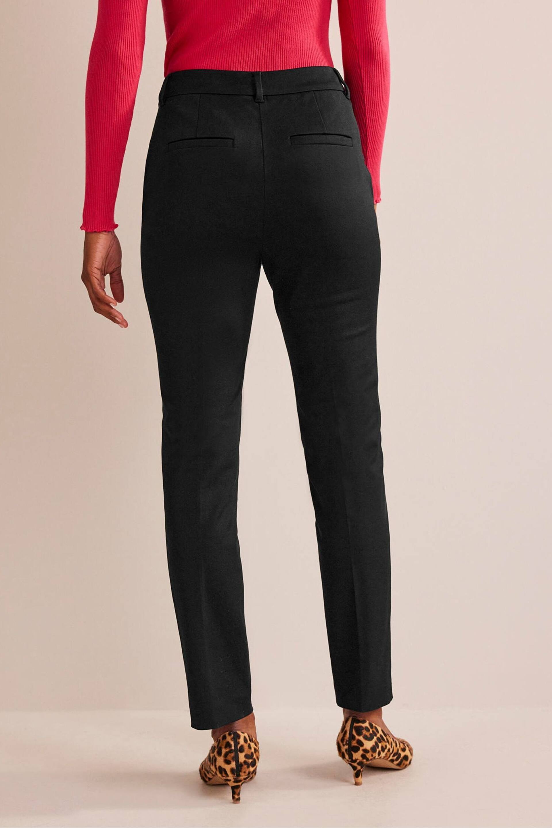 Boden Black Chrome Highgate Bi-Stretch Trousers - Image 2 of 6