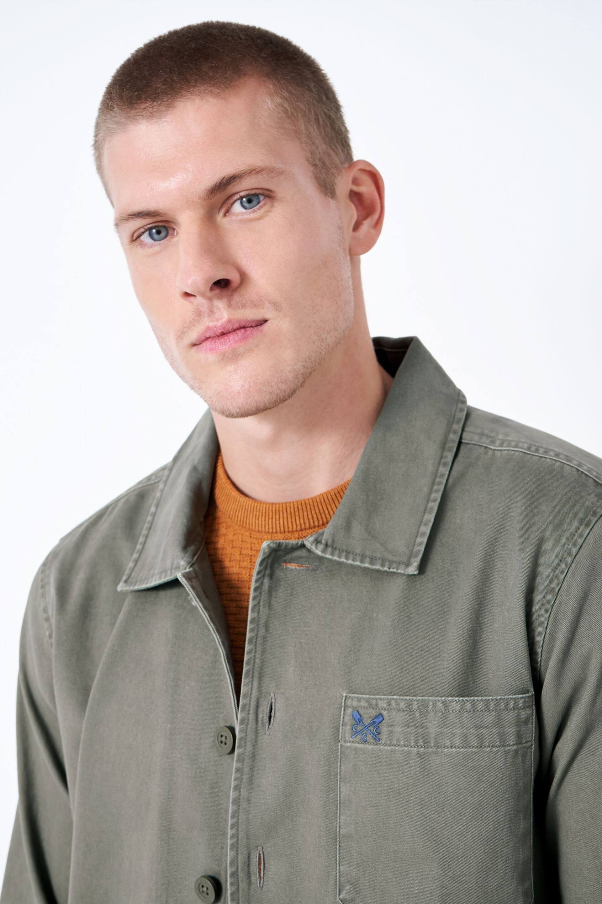 Crew Clothing Company Jenson Overshirt Jacket - Image 4 of 5