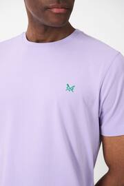Crew Clothing Plain Cotton Classic T-Shirt - Image 4 of 5