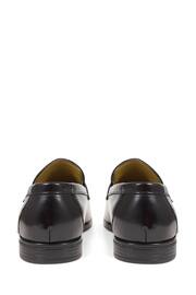 Jones Bootmaker Rushden Leather Penny Black Loafers - Image 3 of 5