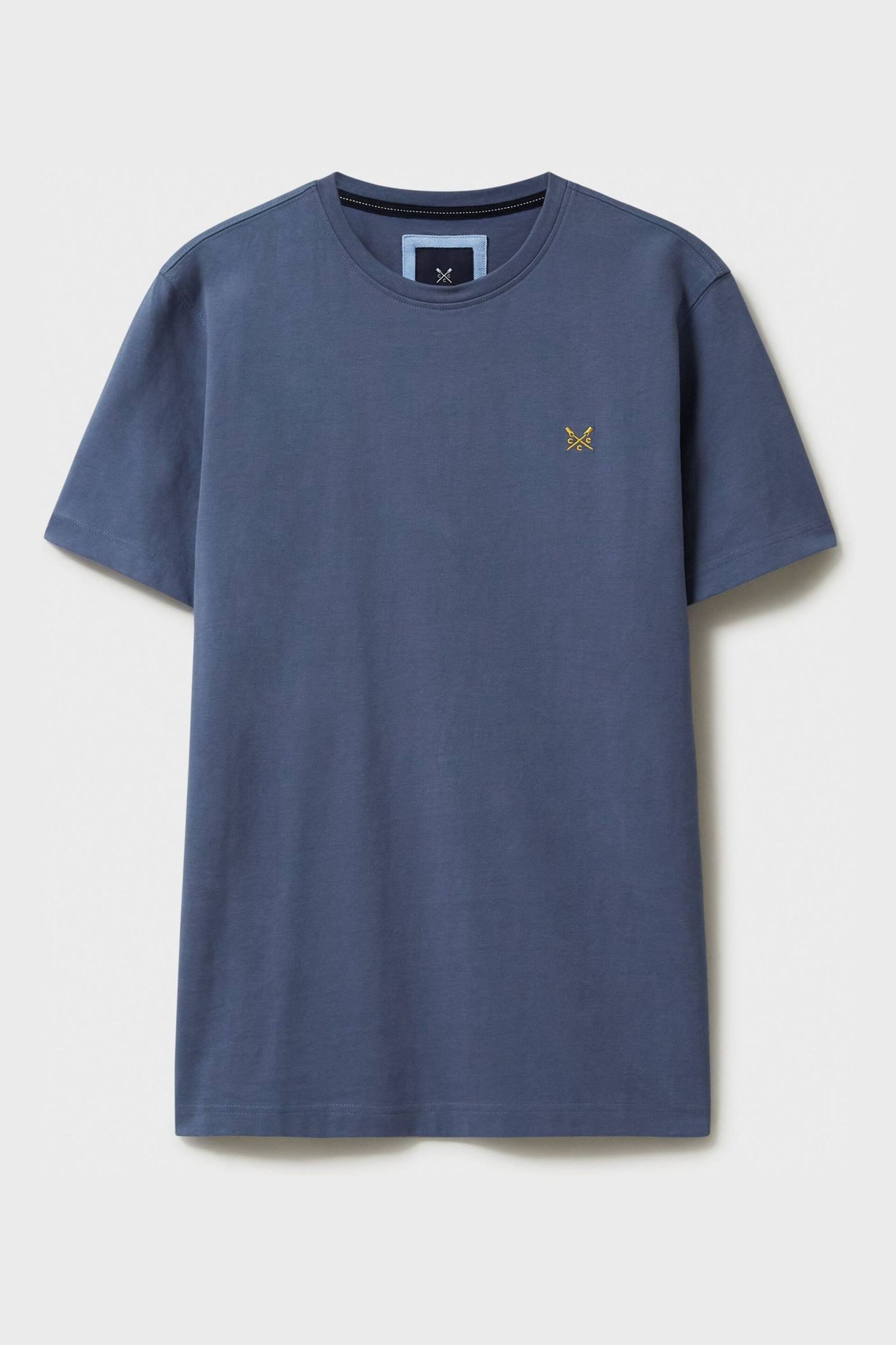 Crew Clothing Plain Cotton Classic T-Shirt - Image 5 of 5