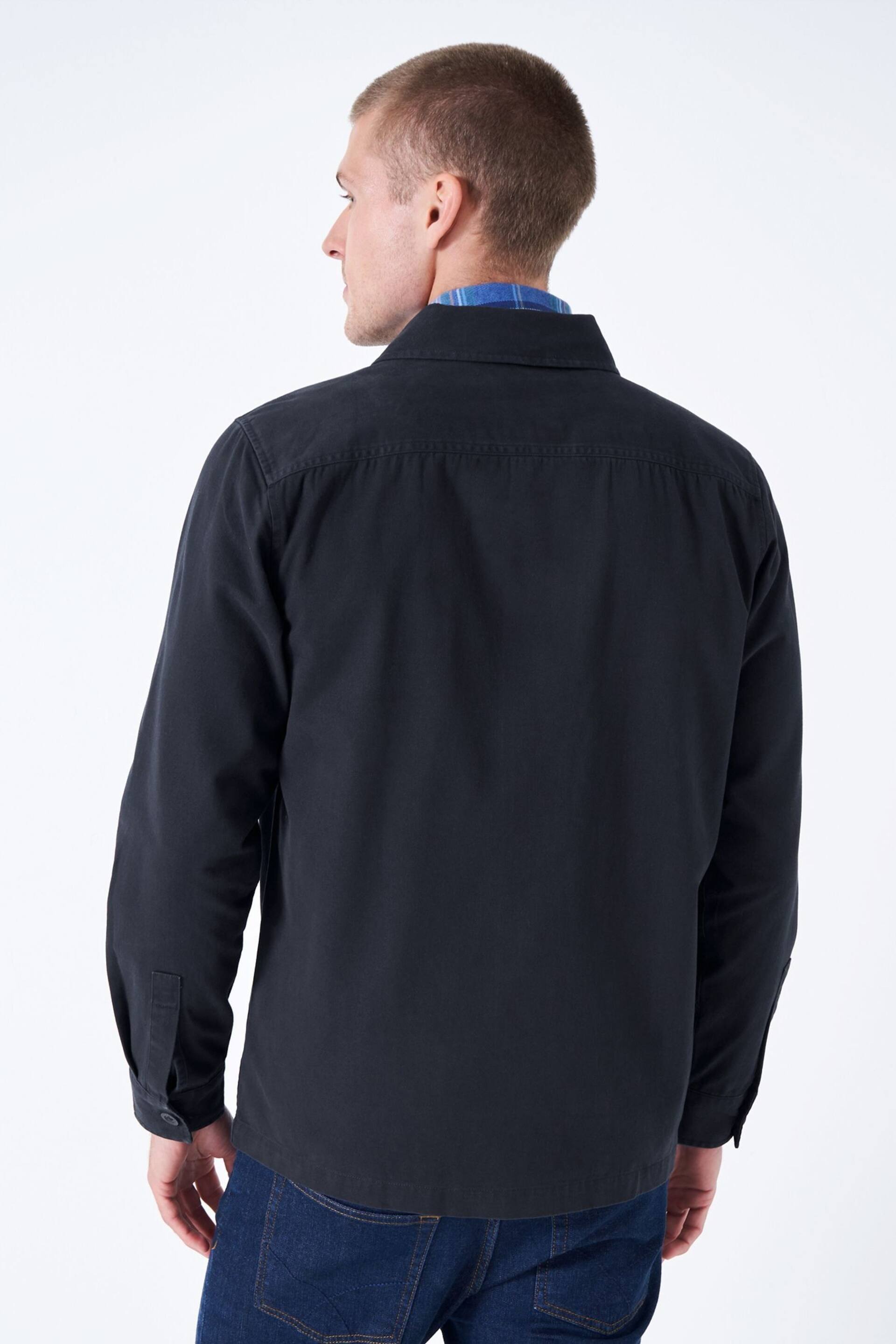 Crew Clothing Company Jenson Overshirt Jacket - Image 3 of 5
