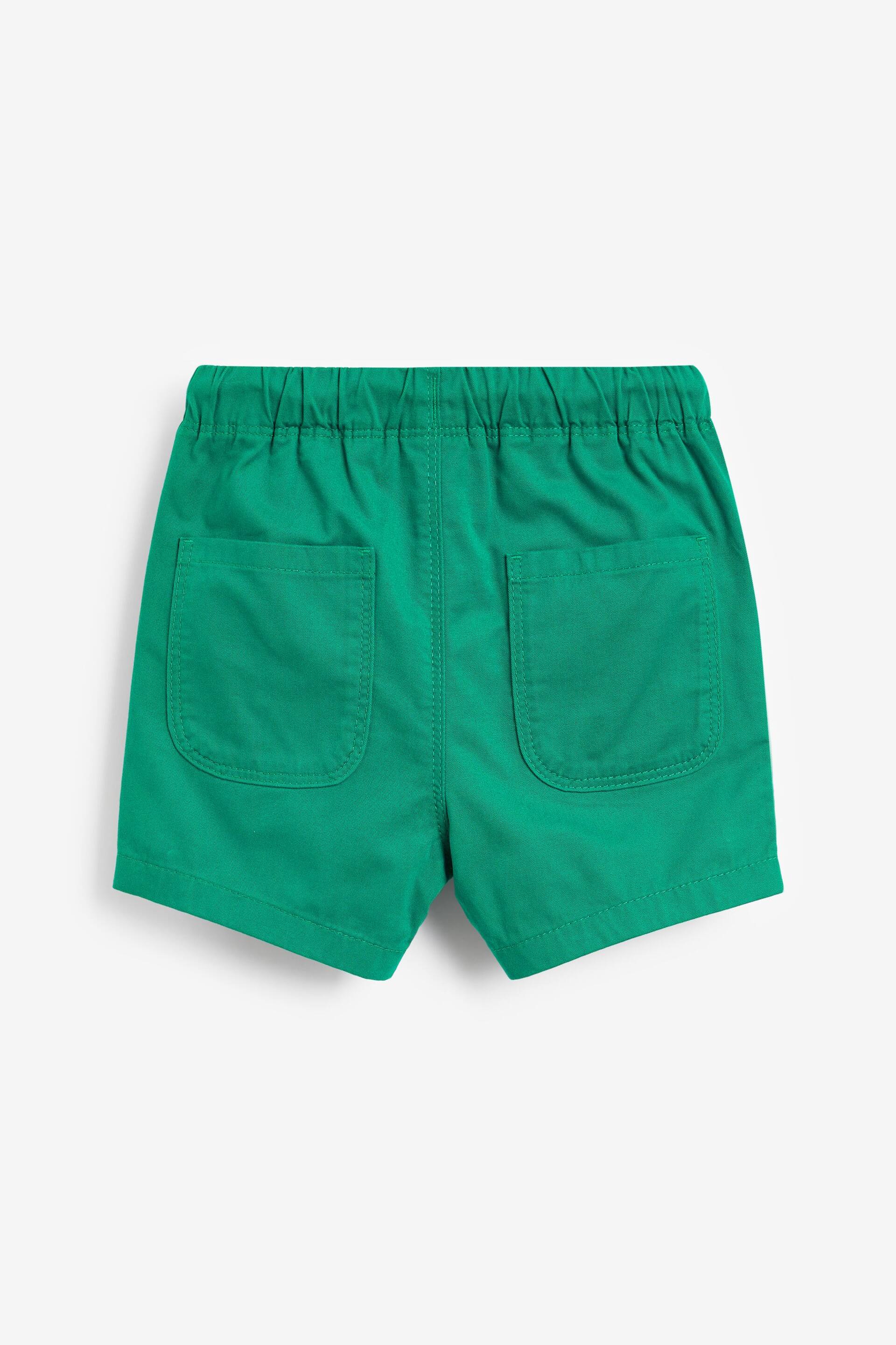 Dark Green Pull-On Shorts (3mths-7yrs) - Image 4 of 5