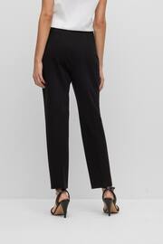 BOSS Black Tilunara Regular Fit Tapered Trousers - Image 4 of 4