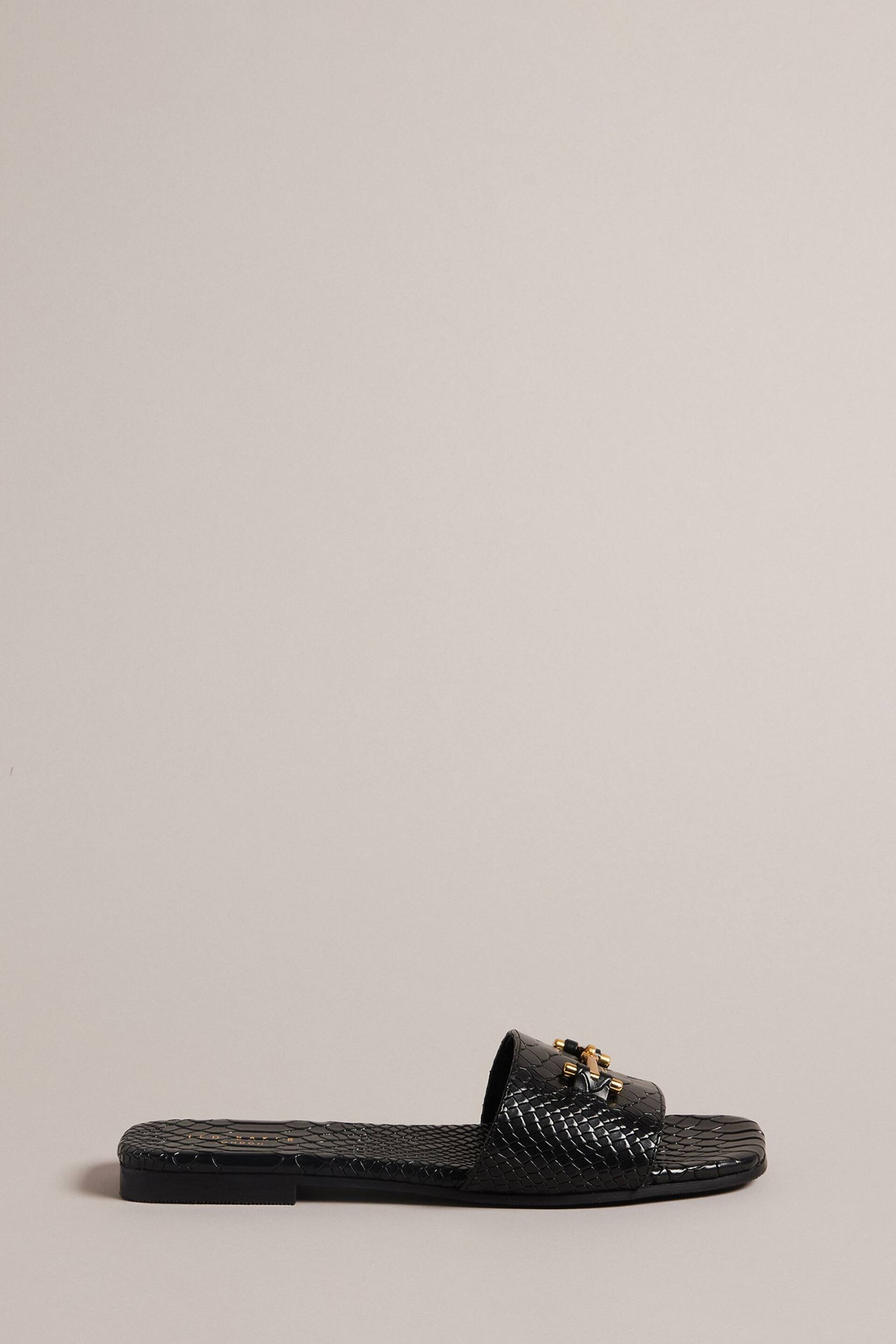 Ted Baker Black Ashinu Snaffle Sandals - Image 1 of 5