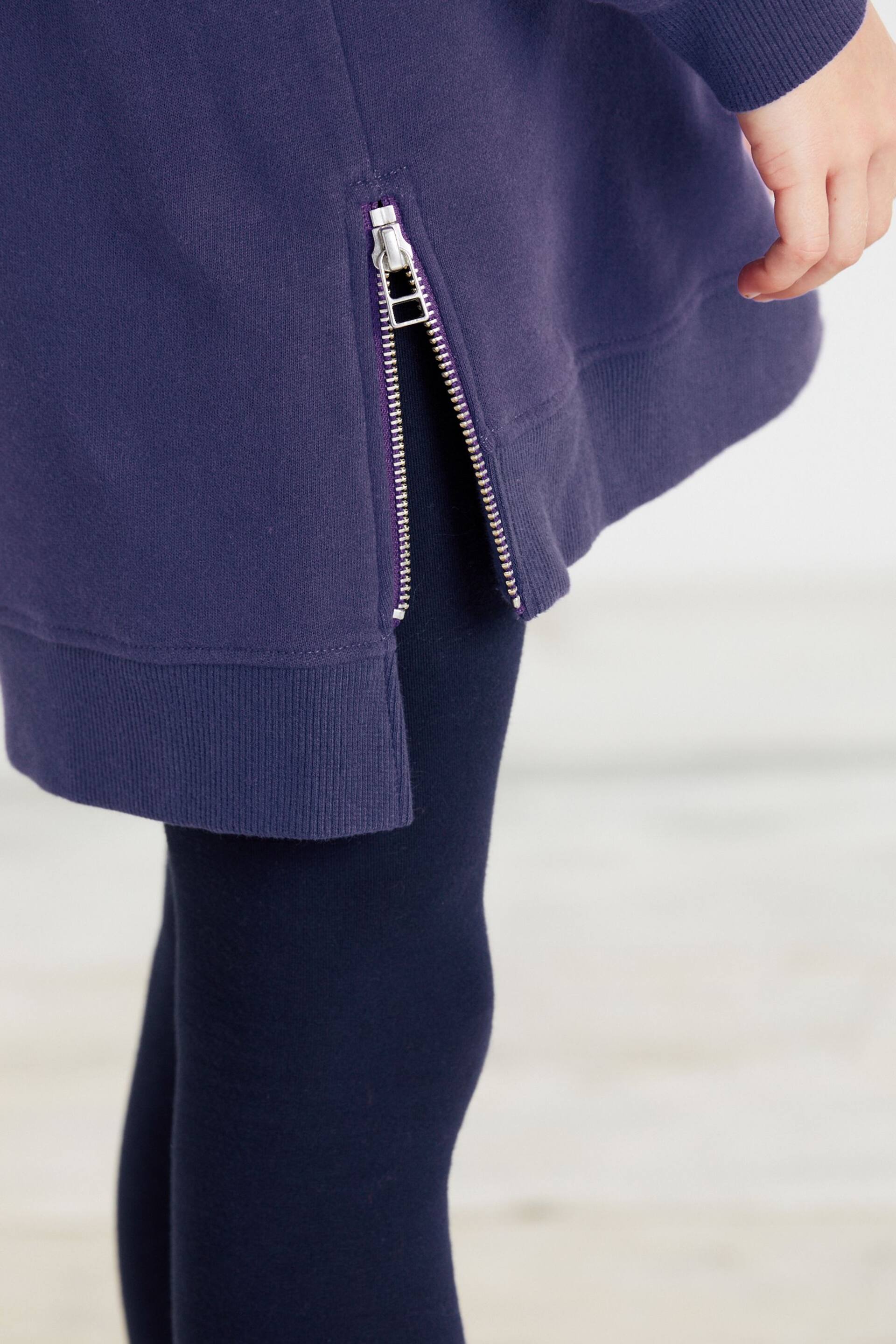 Blue Navy Regular Fit Leggings (3-16yrs) - Image 6 of 6