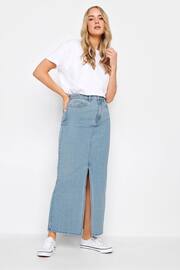 Long Tall Sally Blue Denim Maxi Skirt - Image 3 of 4