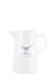 Mary Berry White Garden Pied Wagtail Large Jug - Image 2 of 4