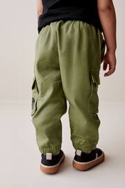 Khaki Green Animals Cargo Trousers (3mths-7yrs) - Image 3 of 7
