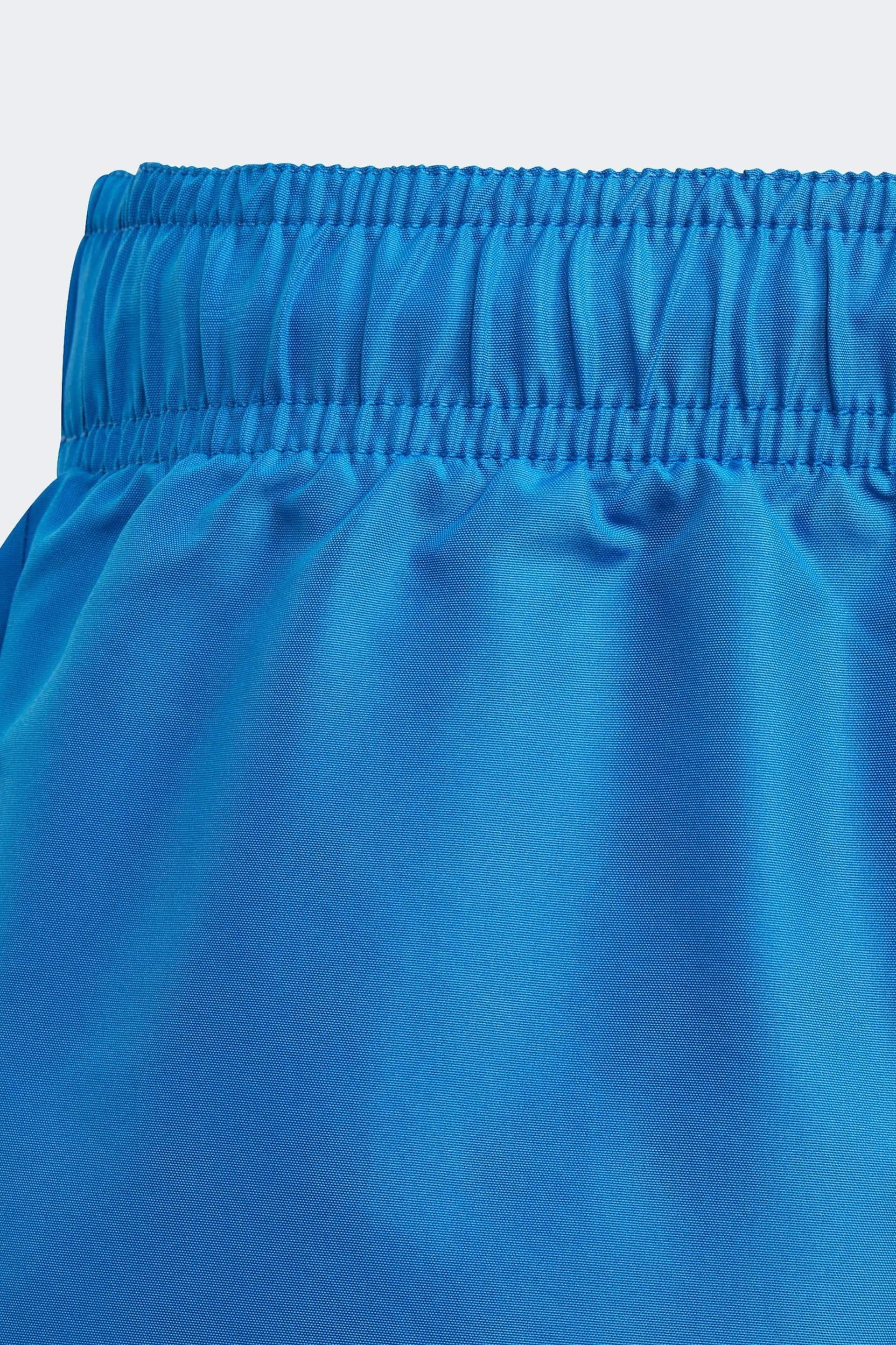 adidas Bright Blue Classic Badge Of Sport Swim Shorts - Image 4 of 5