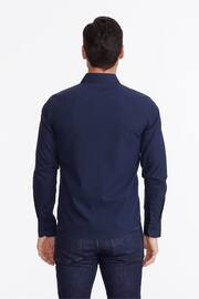 UNTUCKit Navy Blue Wrinkle-Free Relaxed Fit Castello Shirt - Image 2 of 6