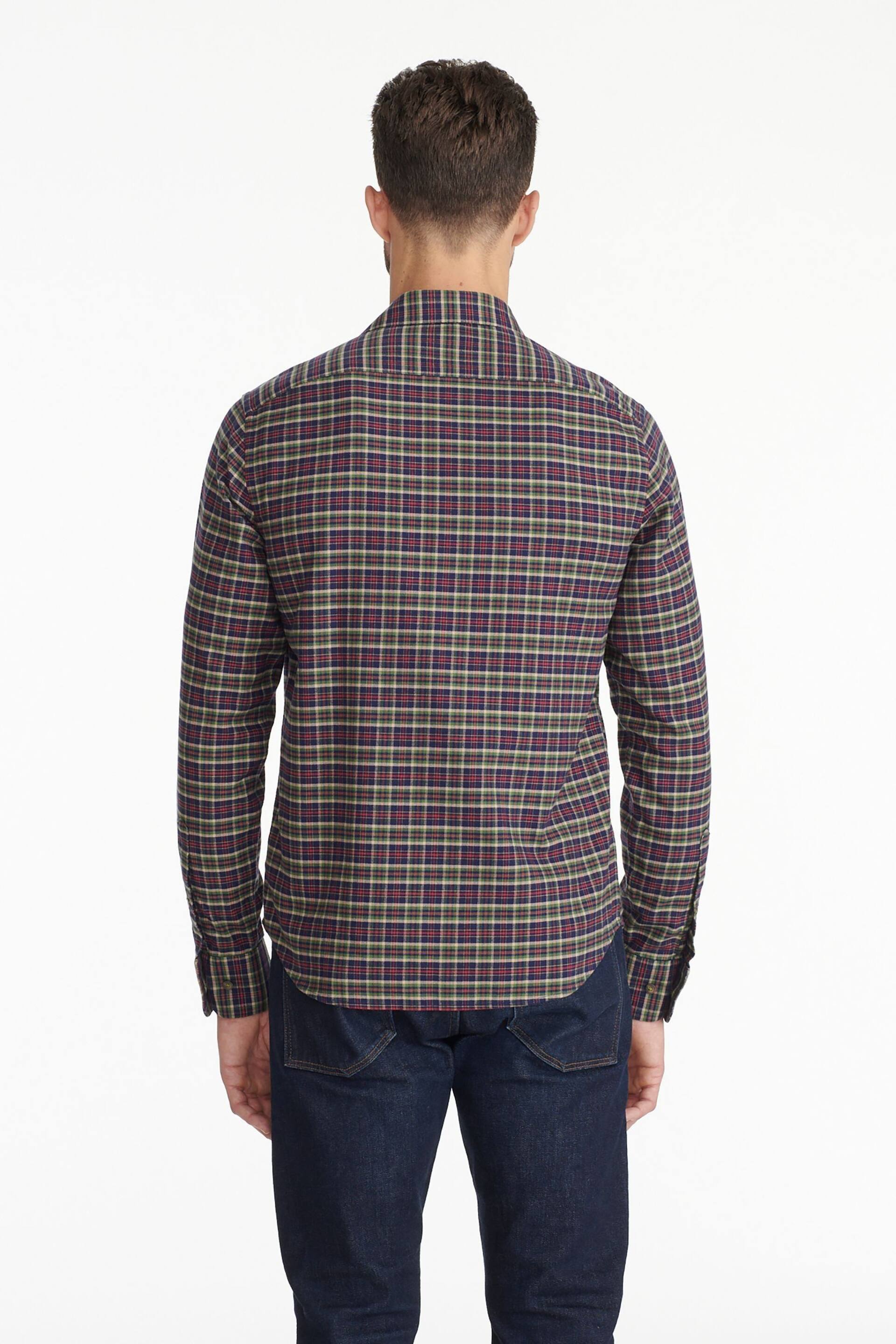 UNTUCKit Purple Flannel Regular Fit Thelander Shirt - Image 2 of 4