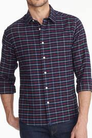 UNTUCKit Blue Flannel Regular Fit Bozeman Shirt - Image 3 of 5