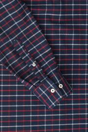 UNTUCKit Blue Flannel Regular Fit Bozeman Shirt - Image 5 of 5