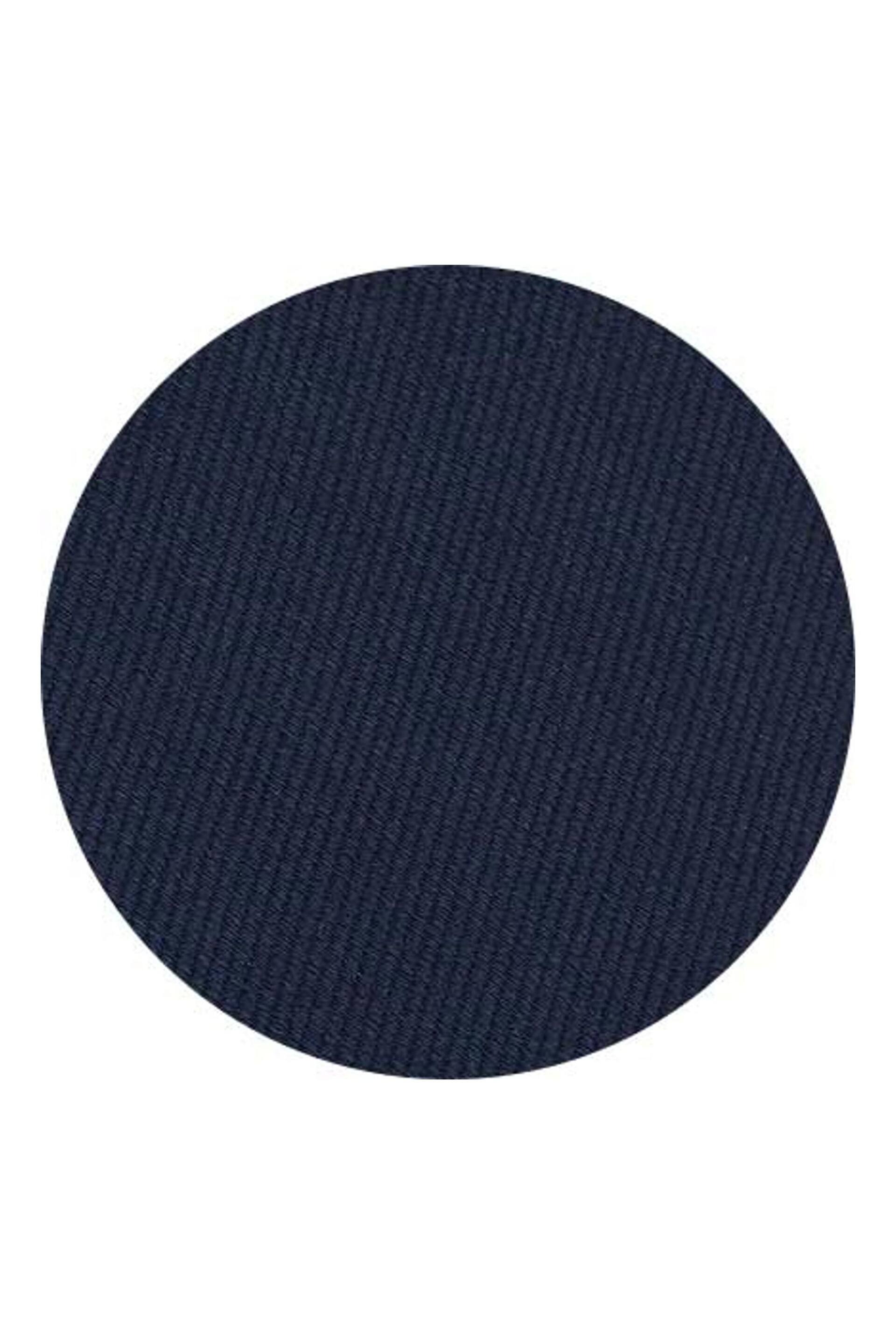 Savile Row Company Navy Blue Fine Twill Silk Tie - Image 3 of 3