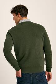 Joules Jarvis Green Crew Neck Knitted Jumper - Image 2 of 6
