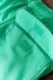 Aqua Green Palm Logo Essential Swim Shorts - Image 12 of 13