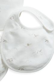 Mamas & Papas Grey Stork Bibs Set 3 Pack - Image 4 of 5