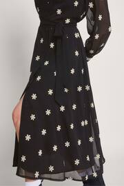 Monsoon Black Embroidered Fiori Shirt Dress - Image 3 of 5