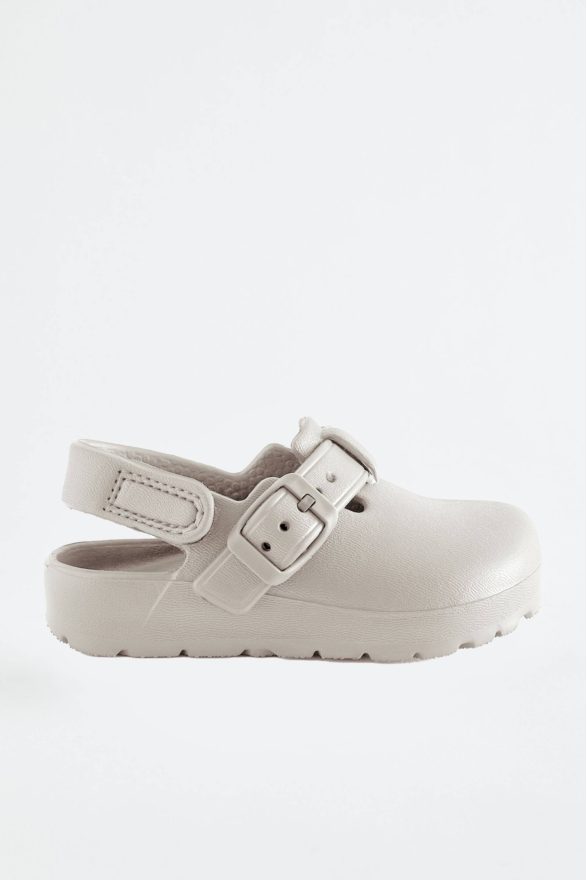 Neutral Buckle Clogs - Image 2 of 7