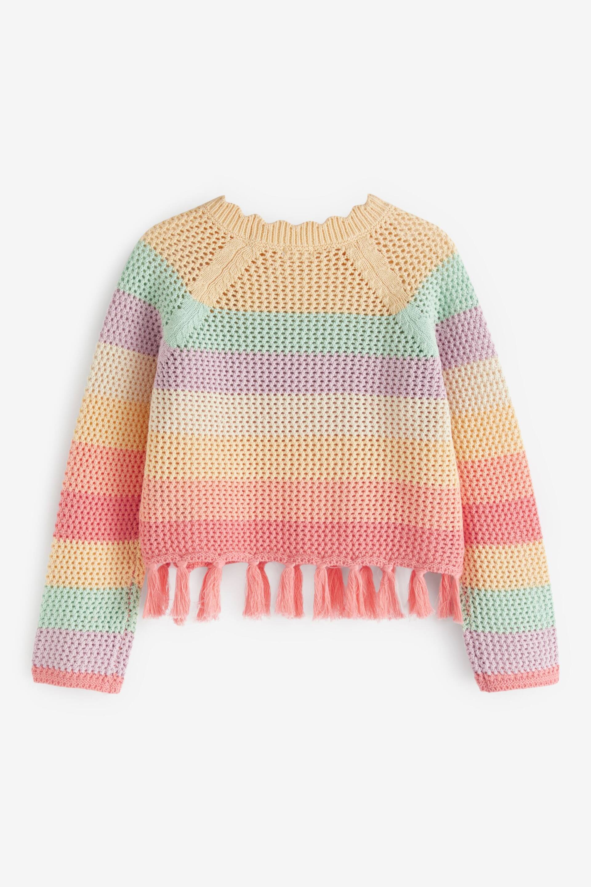 Rainbow Rainbow Tassle Jumper (3-16yrs) - Image 5 of 7