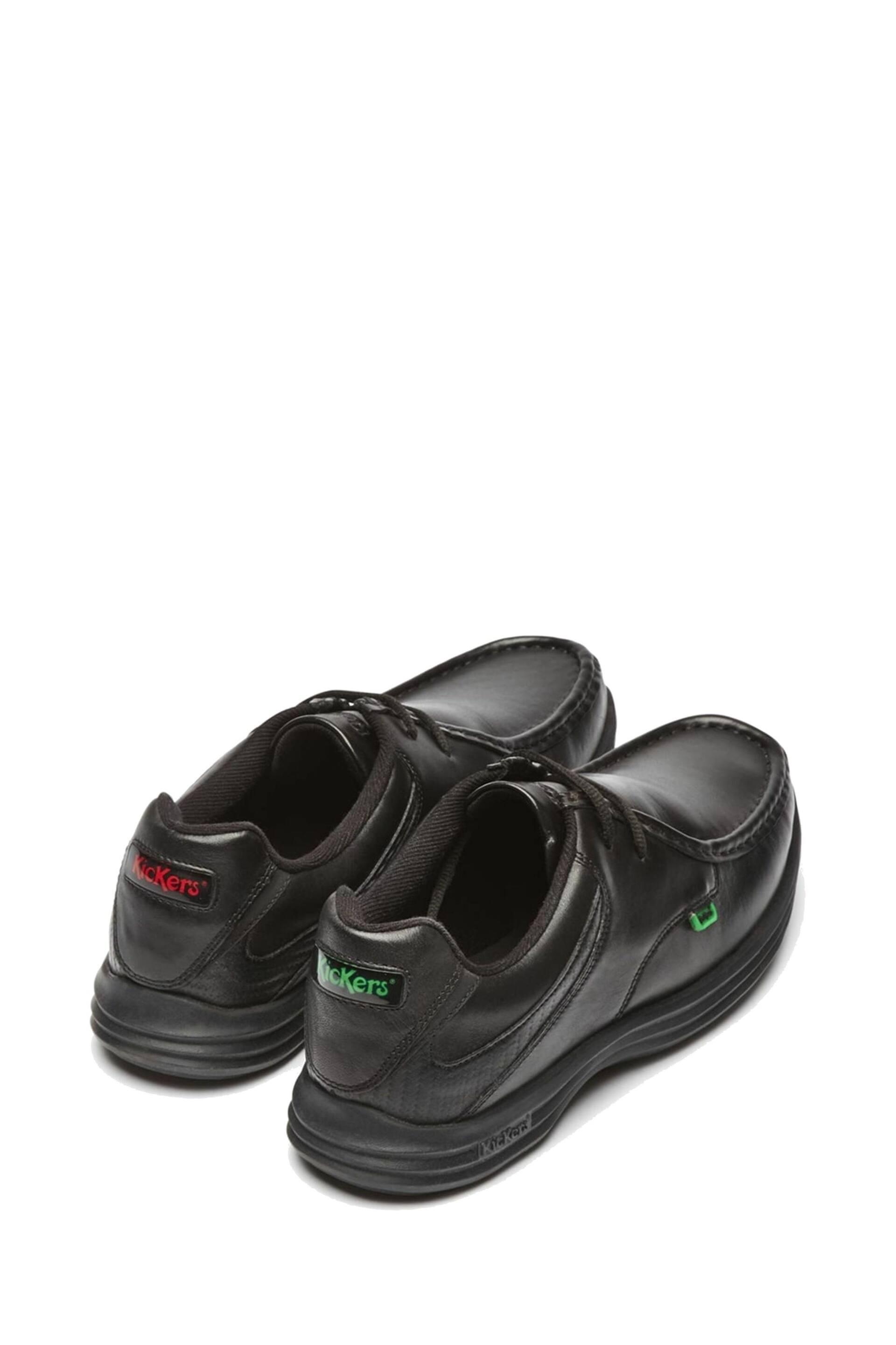 Kickers® Black Reasan Lace Shoe - Image 2 of 2