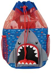 Harry Bear Silver Boys Shark Swimbag - Image 1 of 5