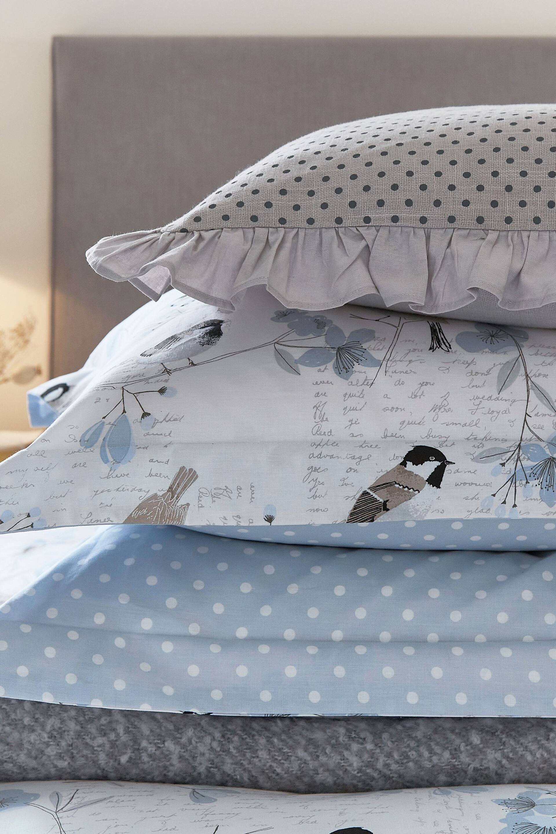 Helena Springfield Blue Minnowburn Duvet Cover and Pillowcase Set - Image 3 of 4