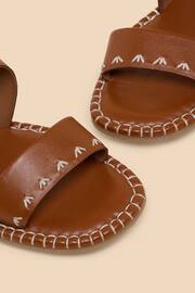 White Stuff Brown Sweetpea Leather Sandals - Image 4 of 4