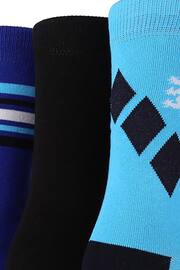 Pringle Blue Fashion Crew Socks - Image 4 of 4