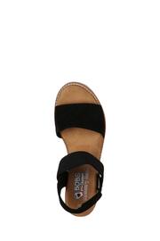 Skechers Black Desert Kiss Sandals - Image 4 of 5