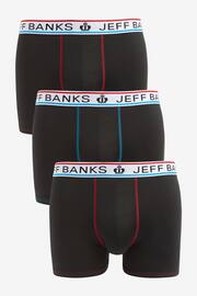 Jeff Banks Black Lightweight Super Smooth Sports Underwear 3 PK - Image 1 of 4