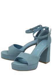 Ravel Blue Open Toe Platform Sandals - Image 2 of 4