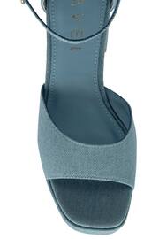 Ravel Blue Open Toe Platform Sandals - Image 4 of 4