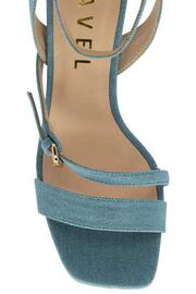 Ravel Blue Open Toe Strappy Sandals - Image 4 of 4