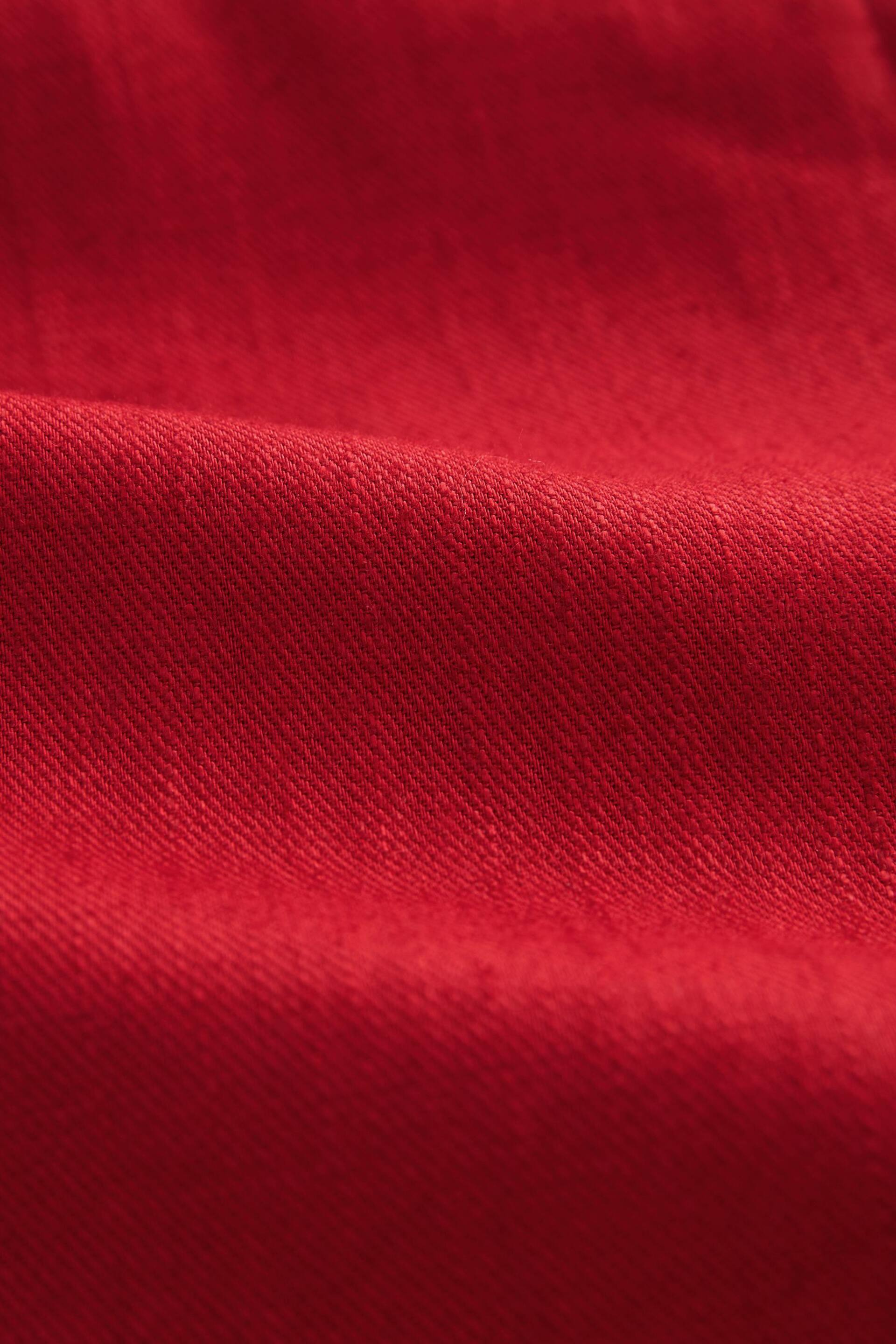 Red Linen Blazer - Image 6 of 6