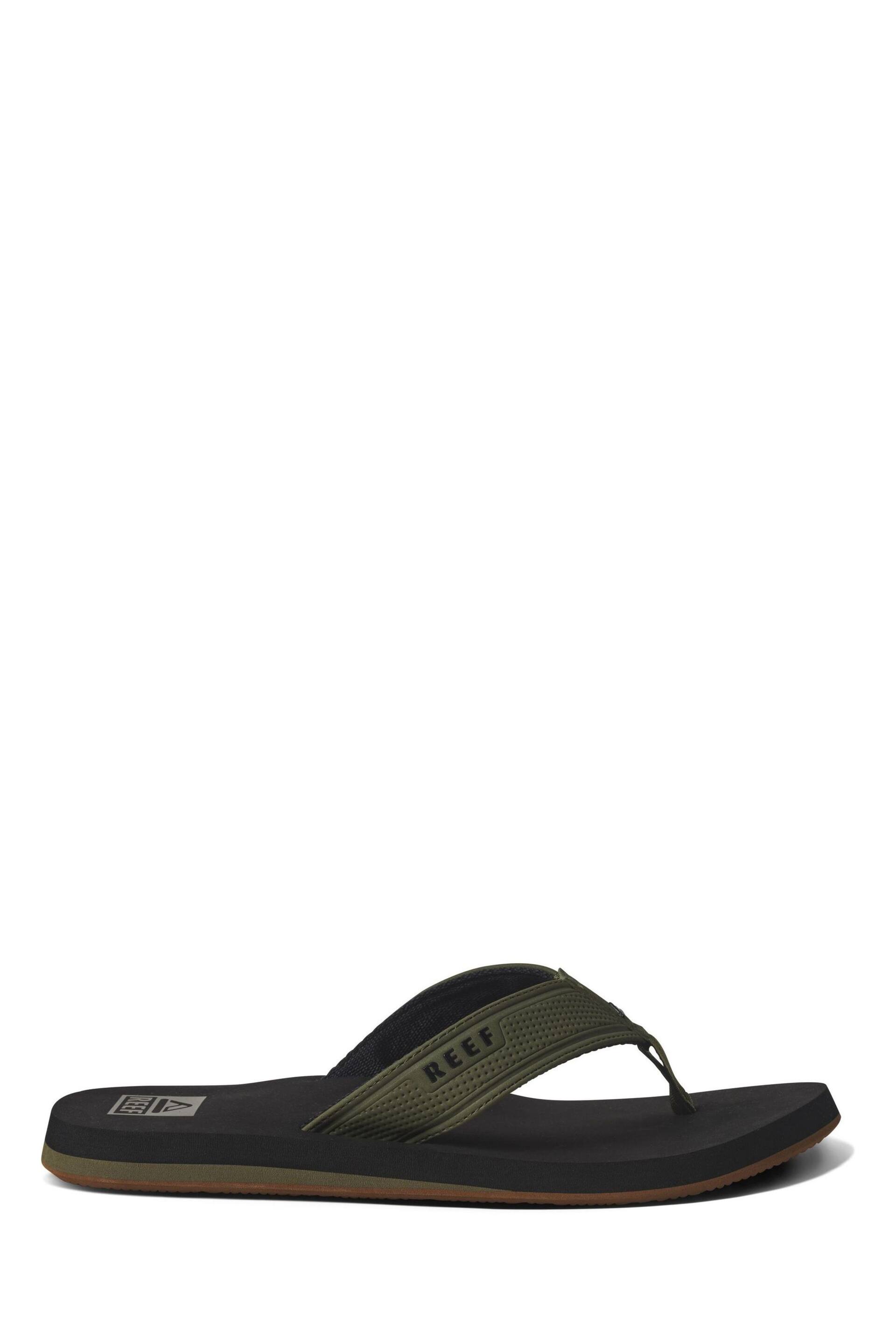 Reef The Layback Black Sandals - Image 1 of 6